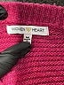 Woven Heart Pink Pullover Sweater Size M - photo 7