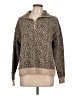 MV Sport Animal Print Tan Pullover Sweater Size L - photo 1
