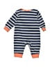 Amazon Essentials 100% Cotton Stripes Blue Long Sleeve Outfit Size 0-3 mo - photo 2