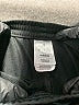 Adidas 100% Polyester Floral Solid Black Track Pants Size 4 - photo 3