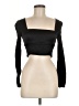 Zara Black Long Sleeve Top Size M - photo 1