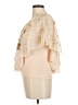 Shein Ivory Short Sleeve Blouse Size 6 - photo 5