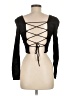 Zara Black Long Sleeve Top Size M - photo 2