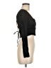 Zara Black Long Sleeve Top Size M - photo 4