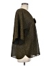 Assorted Brands 100% Polyester Black Gold 3/4 Sleeve Blouse Size M - photo 4