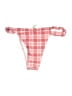 Unbranded Plaid Pink Swimsuit Bottoms Size M - photo 2