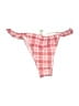 Unbranded Plaid Pink Swimsuit Bottoms Size M - photo 1