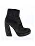 Prada 100% Leather Black Gray Suede Ankle Boots Size EU 40 - photo 1
