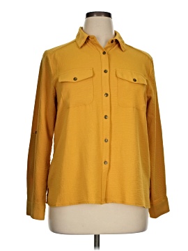 Ny Collection Long Sleeve Blouse