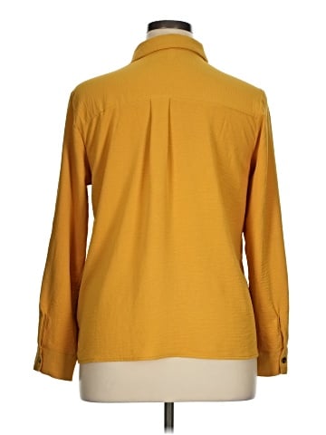 NY Collection Long Sleeve Blouse (view 2)