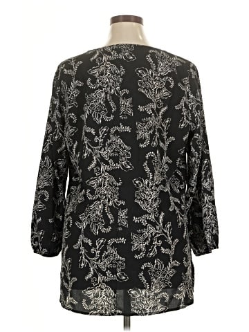 Lane Bryant Outlet 3/4 Sleeve Blouse (view 2)