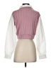 Shein Pink Long Sleeve Blouse Size 2 - photo 2