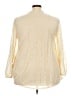 Eyeshadow Ivory Long Sleeve Blouse Size 2X - photo 2