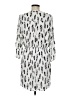DR2 100% Rayon Print White Casual Dress Size M - photo 2
