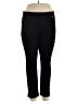 Rafaella Black Active Pants Size 1X - photo 1