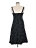 Unbranded Polka Dots Black Casual Dress Size M (estimated) - photo 2