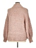 Ann Taylor Tweed Tan Turtleneck Sweater Size XL - photo 2