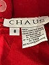 Chaus 100% Wool Solid Red Wool Skirt Size 8 - photo 4
