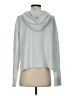 James Perse Silver Teal Cashmere Pullover Sweater Size Med (2) - photo 2