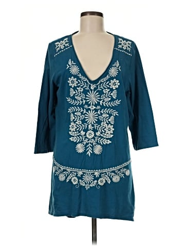 JW Los Angeles 3/4 Sleeve Blouse (view 1)