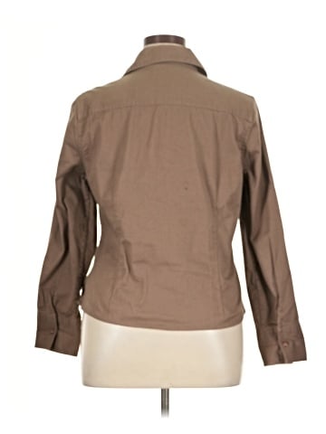 Christopher & Banks Long Sleeve Blouse (view 2)