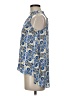 Kaari Blue 100% Polyester Blue Sleeveless Blouse Size M - photo 5