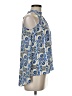 Kaari Blue 100% Polyester Blue Sleeveless Blouse Size M - photo 4