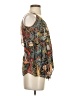 Design Lab Lord & Taylor 100% Polyester Orange Sleeveless Blouse Size S - photo 4