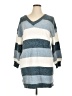 Derek Heart 100% Polyester Stripes Blue Pullover Sweater Size 1X - photo 1