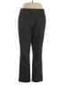 Croft & Barrow Chevron-herringbone Black Active Pants Size 16 - photo 1