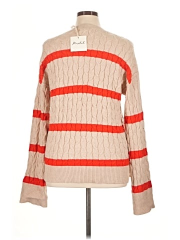 Marled Pullover Sweater (view 2)