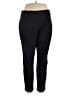 Croft & Barrow Chevron-herringbone Black Active Pants Size 16 - photo 1