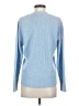 Nordstrom Signature 100% Cashmere Blue Cashmere Pullover Sweater Size XS - photo 2