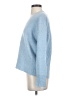 Nordstrom Signature 100% Cashmere Blue Cashmere Pullover Sweater Size XS - photo 5