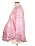 Gap - Maternity 100% Polyester Print Pink Long Sleeve Blouse Size XL Maternity - photo 5
