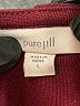 Purejill Burgundy Cardigan Size L - photo 7