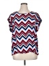 Messini 100% Polyester Pink Short Sleeve Blouse Size XL - photo 1