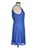 Express 100% Polyester Solid Blue Cocktail Dress Size 6 - photo 4
