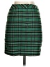 Zara Basic Plaid Green Casual Skirt Size S - photo 2