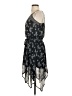 Xhilaration 100% Polyester Paisley Black Casual Dress Size S - photo 5