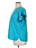 Max Studio Teal Short Sleeve Top Size 1X - photo 5
