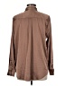 Equipment Brown Long Sleeve Blouse Size M - photo 2