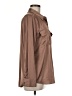 Equipment Brown Long Sleeve Blouse Size M - photo 4