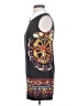 Assorted Brands 100% Polyester Graphic Black Casual Dress Size S - photo 5