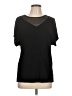 Tahari Black Short Sleeve Top Size L - photo 1