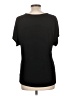 Tahari Black Short Sleeve Top Size L - photo 2