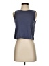 Z Supply Blue Sleeveless T-Shirt Size XS - photo 1
