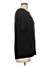 Tahari Black Short Sleeve Top Size L - photo 4