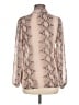 Everly Tan Long Sleeve Blouse Size M (estimated) - photo 2