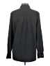 Gap 100% Polyester Solid Black Long Sleeve Blouse Size S - photo 2